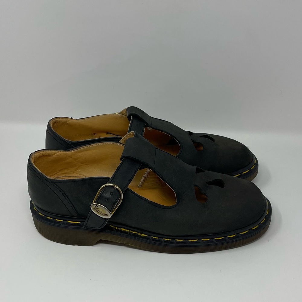 Vintage Dr. Martens Teardrop Mary Jane Made In England